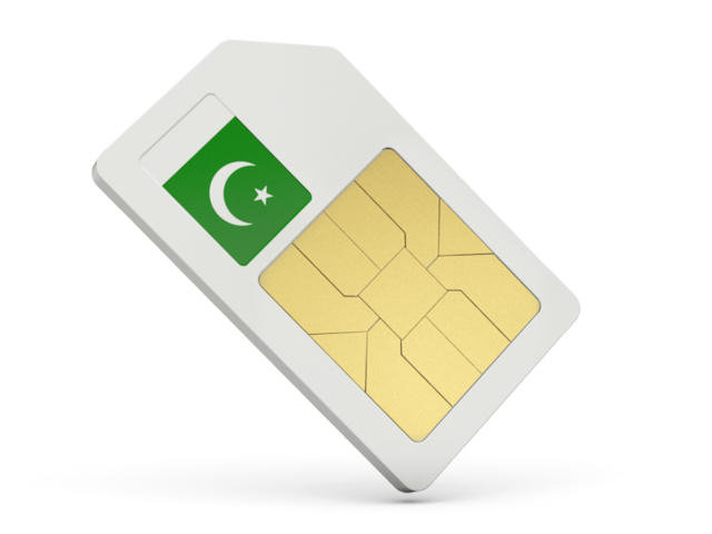 Sim card icon. Download flag icon of Pakistan at PNG format