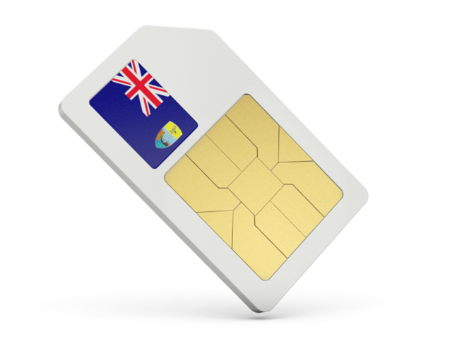 Sim card icon. Download flag icon of Saint Helena at PNG format