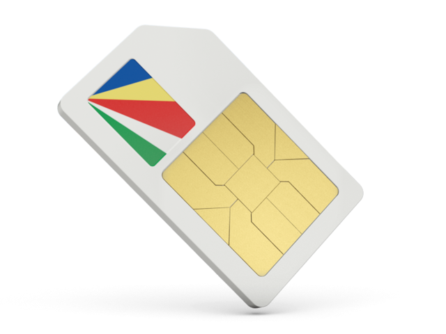 Sim card icon. Download flag icon of Seychelles at PNG format