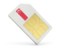 Singapore. Sim card icon. Download icon.