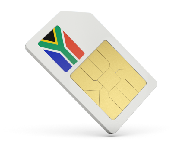 Sim card icon. Download flag icon of South Africa at PNG format
