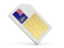 South Georgia and the South Sandwich Islands. Sim card icon. Download icon.