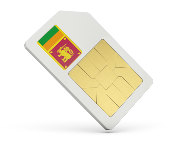 Sim card icon. Download flag icon of Sri Lanka at PNG format
