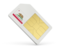 Flag of state of California. Sim card icon. Download icon