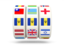 Barbados. Slots icon. Download icon.