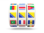 Bosnia and Herzegovina. Slots icon. Download icon.