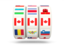 Canada. Slots icon. Download icon.