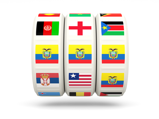 Slots icon. Download flag icon of Ecuador at PNG format