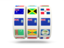 Falkland Islands. Slots icon. Download icon.