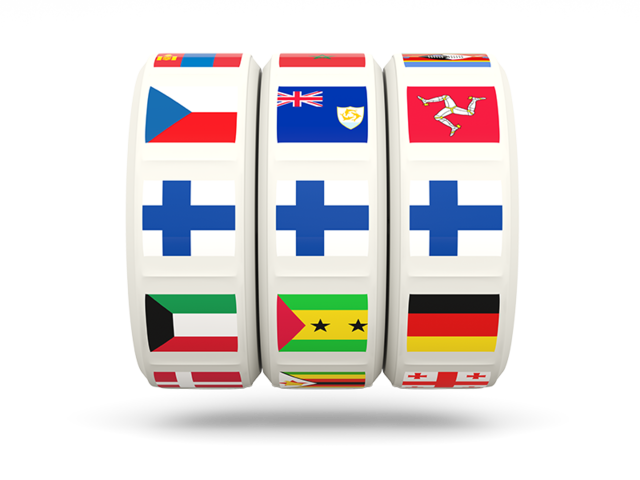 Slots icon. Download flag icon of Finland at PNG format