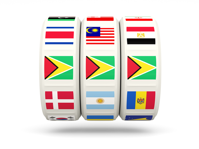 Slots icon. Download flag icon of Guyana at PNG format
