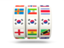 South Korea. Slots icon. Download icon.