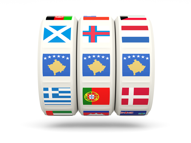 Slots icon. Download flag icon of Kosovo at PNG format