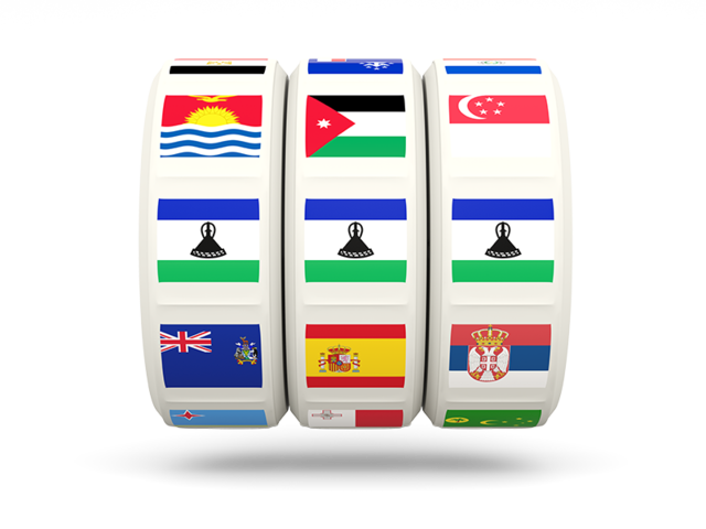 Slots icon. Download flag icon of Lesotho at PNG format