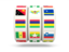 Mauritius. Slots icon. Download icon.