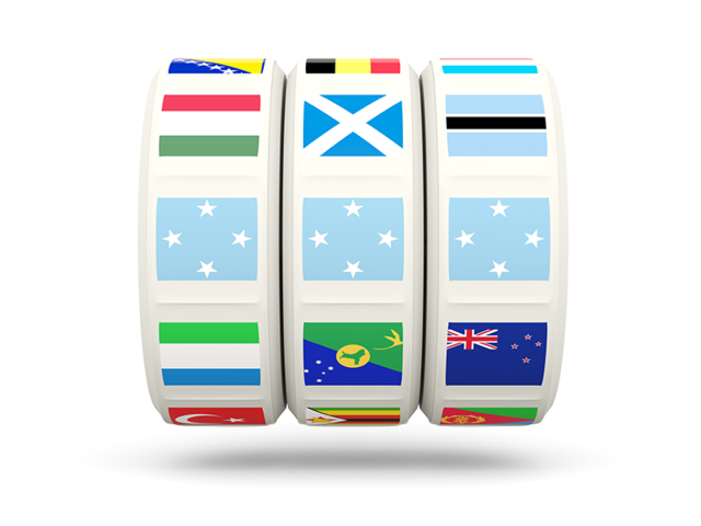 Slots icon. Download flag icon of Micronesia at PNG format