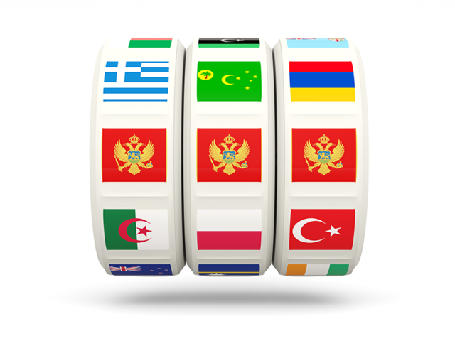 Slots icon. Download flag icon of Montenegro at PNG format