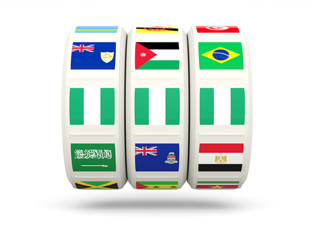 Slots icon. Download flag icon of Nigeria at PNG format