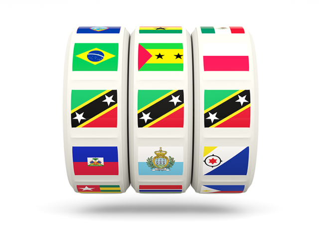 Slots icon. Download flag icon of Saint Kitts and Nevis at PNG format