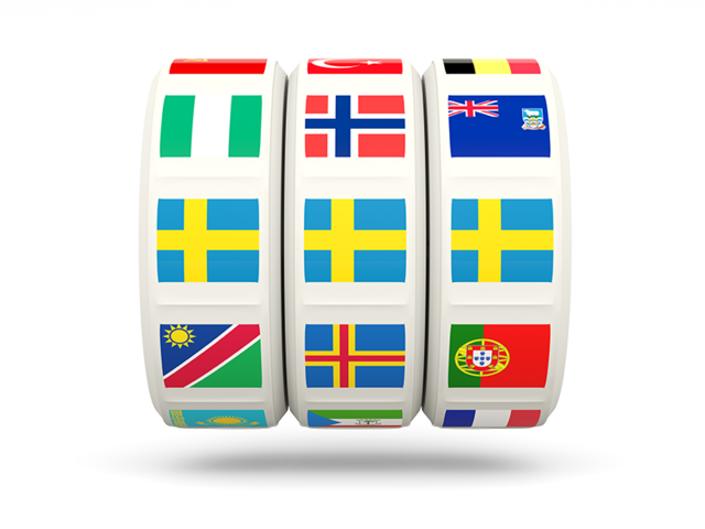Иконка игрового автомата. Скачать флаг. Швеция