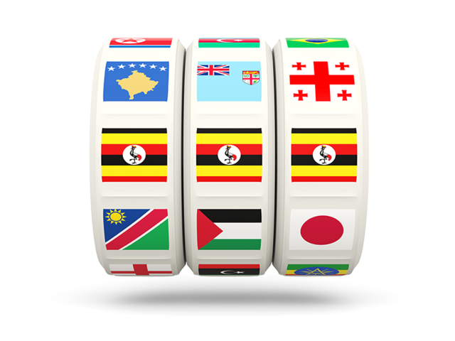 Иконка игрового автомата. Скачать флаг. Уганда