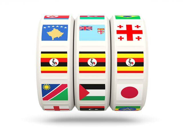 Slots icon. Download flag icon of Uganda at PNG format