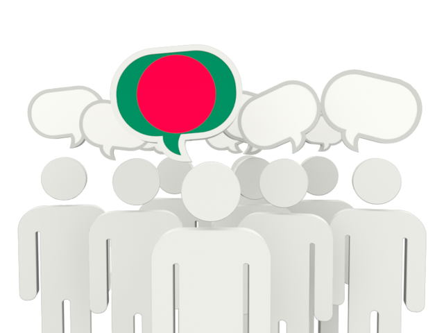 Speech bubble. Download flag icon of Bangladesh at PNG format