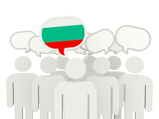 Speech bubble. Download flag icon of Bulgaria at PNG format