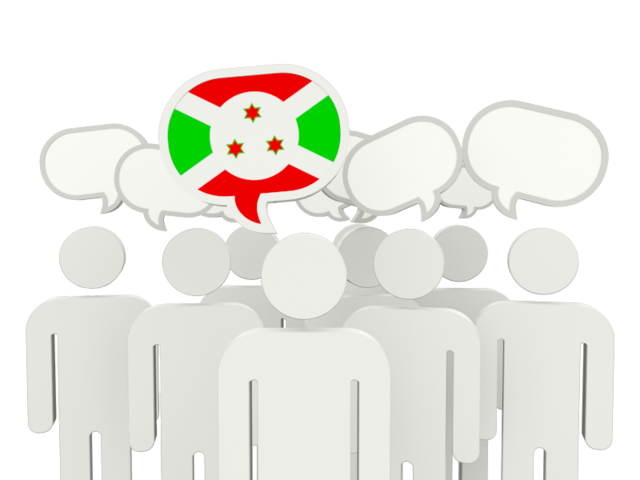 Speech bubble. Download flag icon of Burundi at PNG format