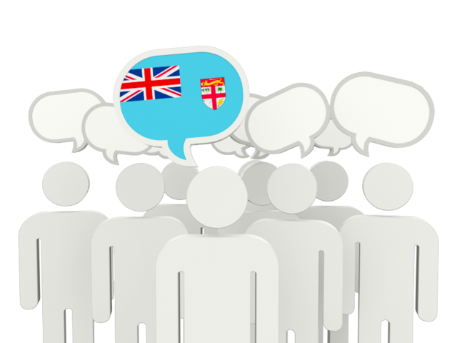 Speech bubble. Download flag icon of Fiji at PNG format