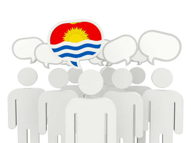 Speech bubble. Download flag icon of Kiribati at PNG format