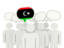 Libya. Speech bubble. Download icon.