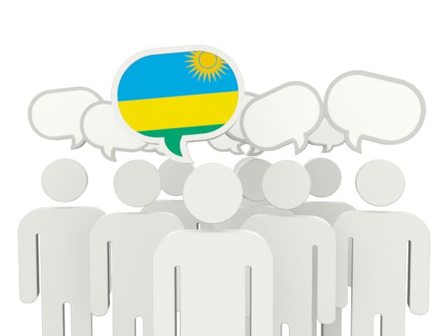 Speech bubble. Download flag icon of Rwanda at PNG format