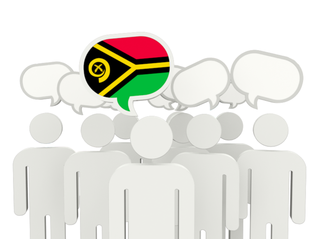 Speech bubble. Download flag icon of Vanuatu at PNG format
