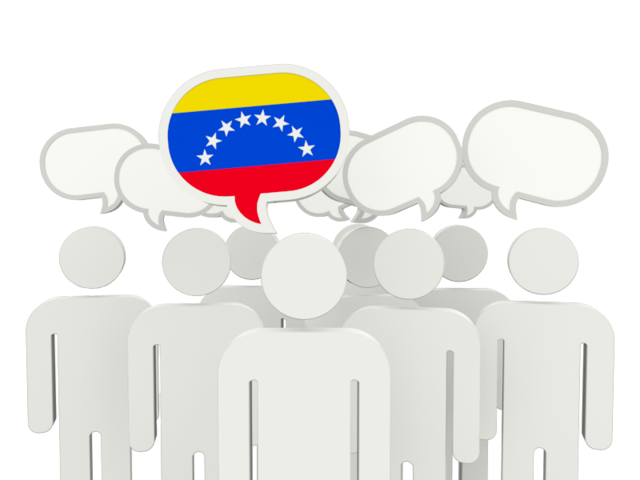 Speech bubble. Download flag icon of Venezuela at PNG format