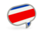 Costa Rica. Speech bubble icon. Download icon.