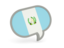 Guatemala. Speech bubble icon. Download icon.