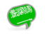 Saudi Arabia. Speech bubble icon. Download icon.