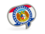 Flag of state of Missouri. Speech bubble icon. Download icon