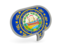 Flag of state of New Hampshire. Speech bubble icon. Download icon