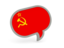 Soviet Union. Speech bubble icon. Download icon.