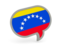 Venezuela. Speech bubble icon. Download icon.