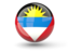 Antigua and Barbuda. Sphere icon. Download icon.