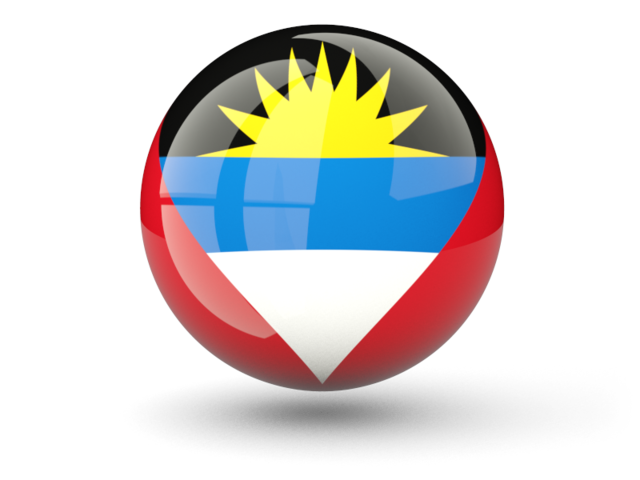 Sphere icon. Download flag icon of Antigua and Barbuda at PNG format