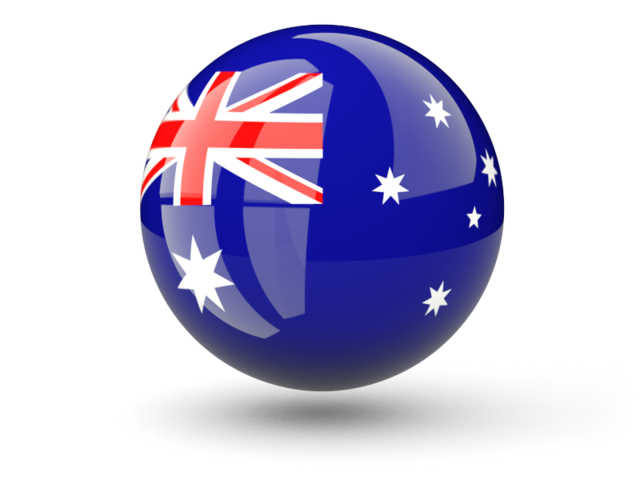 Sphere icon. Download flag icon of Australia at PNG format