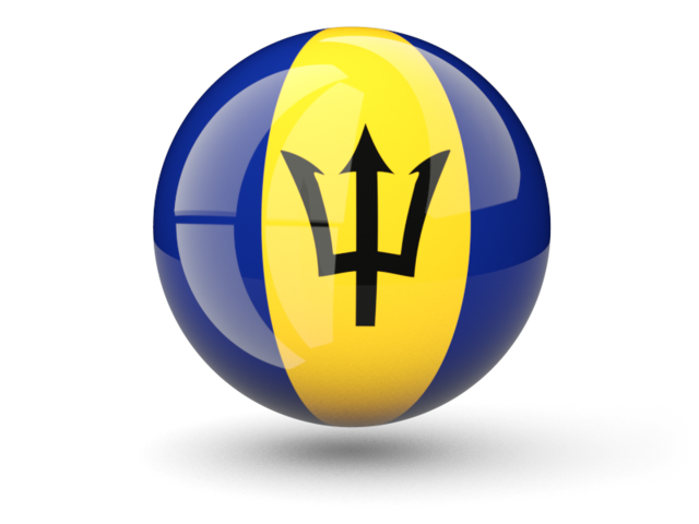 Sphere icon. Download flag icon of Barbados at PNG format
