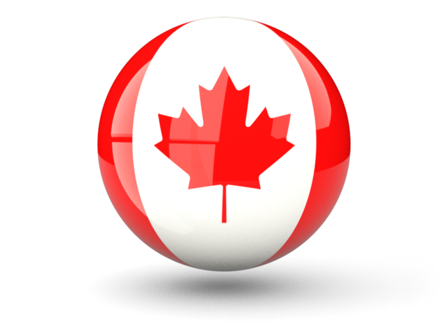 Sphere icon. Download flag icon of Canada at PNG format