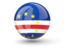 Cape Verde. Sphere icon. Download icon.