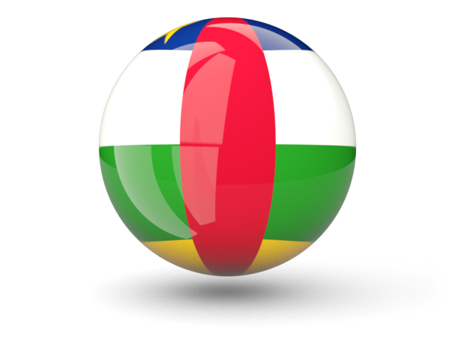 Sphere icon. Download flag icon of Central African Republic at PNG format