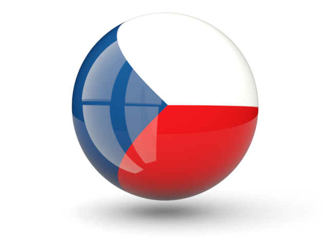 Sphere icon. Download flag icon of Czech Republic at PNG format